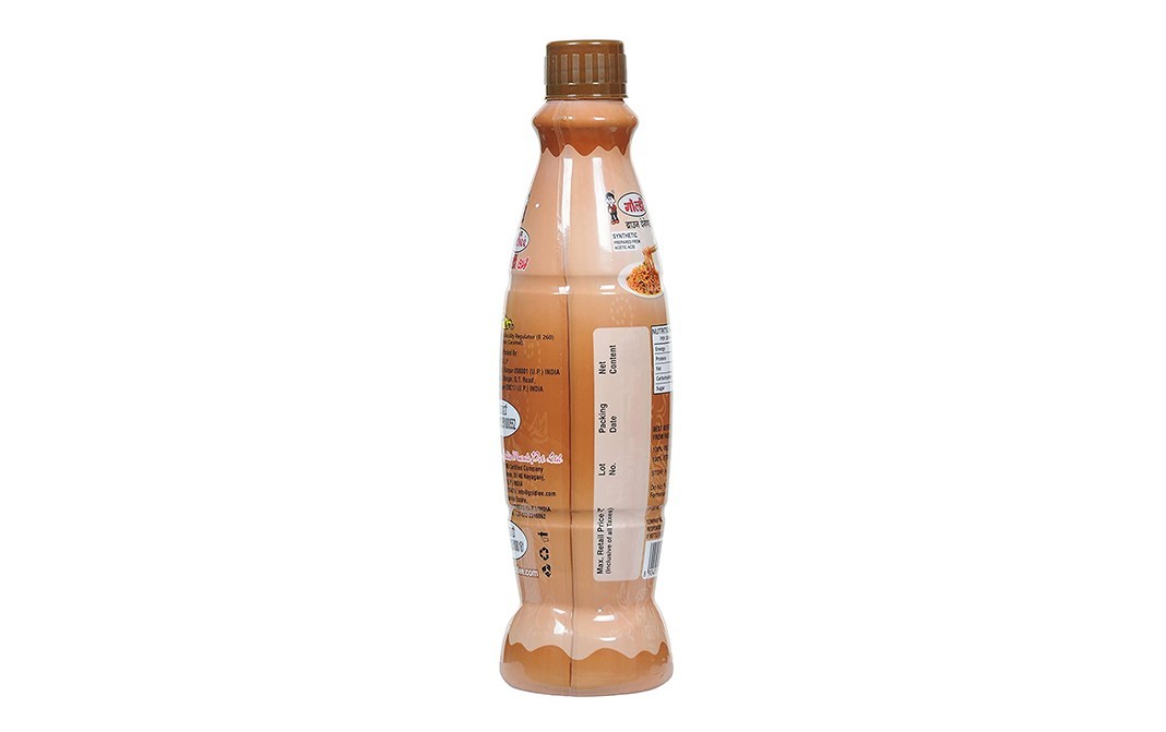 Goldiee Brown Vinegar    Plastic Bottle  650 millilitre